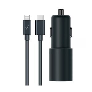 Verizon Vehicle Charger 30W USB-C To MFi-Certified Lightning Cable VPC30WPDLTOC